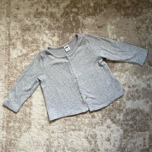 Lightweight snap-front cardigan